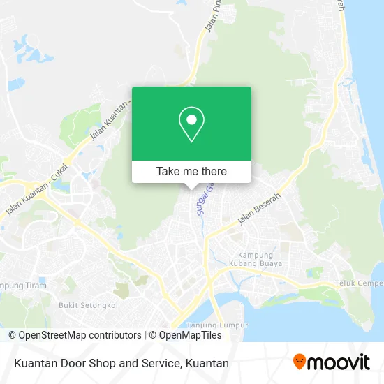 Kuantan Door Shop and Service map