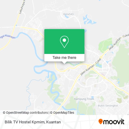 Peta Bilik TV Hostel Kpmim