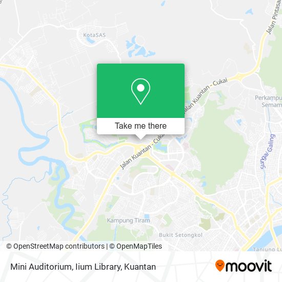Mini Auditorium, Iium Library map