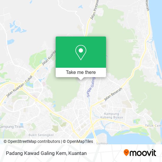 Padang Kawad Galing Kem map