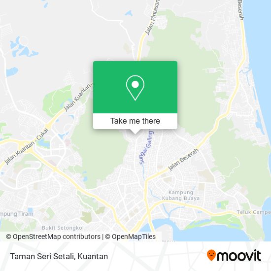 Taman Seri Setali map