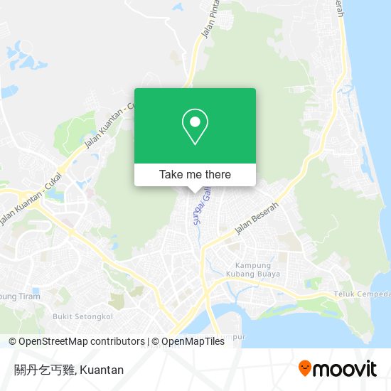 關丹乞丐雞 map
