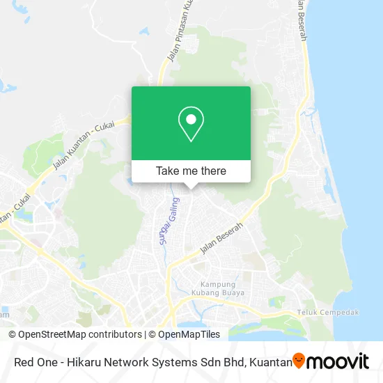 Red One - Hikaru Network Systems Sdn Bhd map