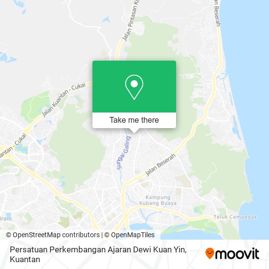 Persatuan Perkembangan Ajaran Dewi Kuan Yin map