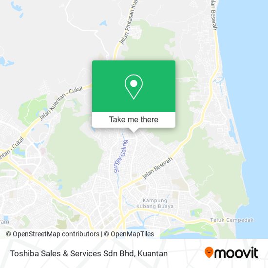 Toshiba Sales & Services Sdn Bhd map