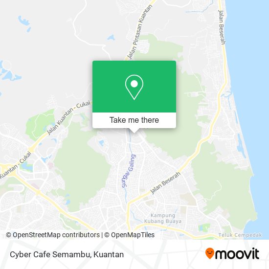 Cyber Cafe Semambu map