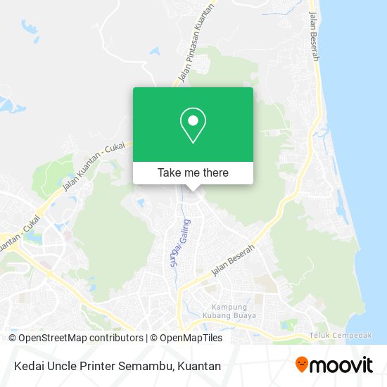 Kedai Uncle Printer Semambu map