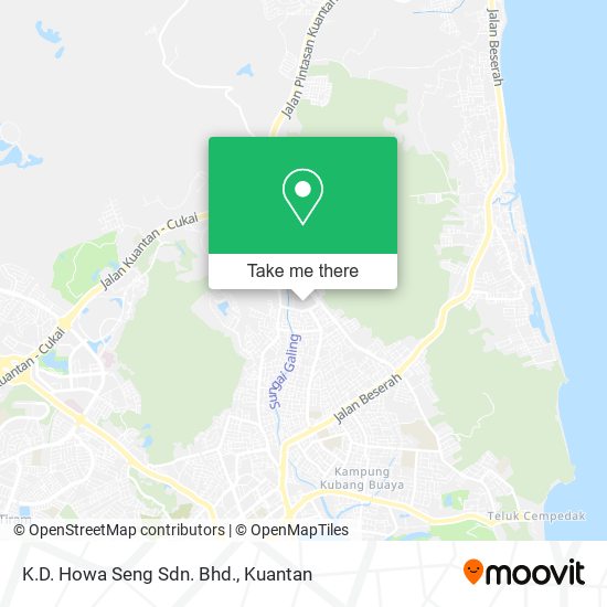 K.D. Howa Seng Sdn. Bhd. map