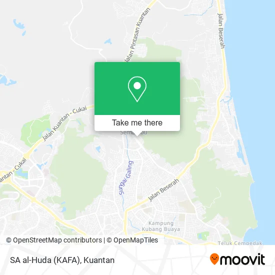 SA al-Huda (KAFA) map
