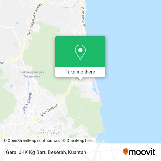 Peta Gerai JKK Kg Baru Beserah