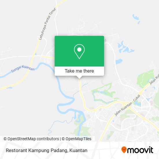 Peta Restorant Kampung Padang