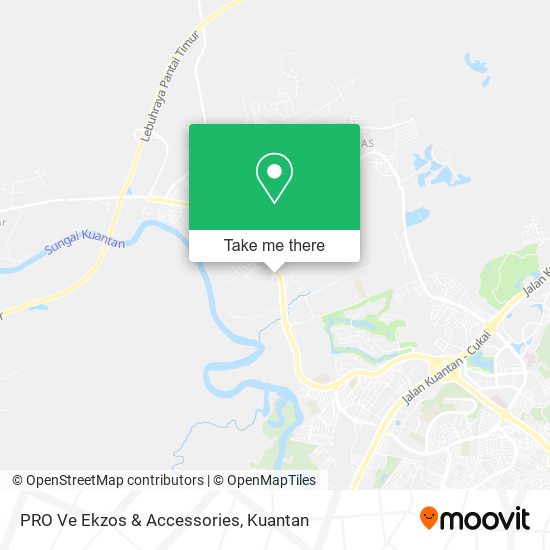 PRO Ve Ekzos & Accessories map