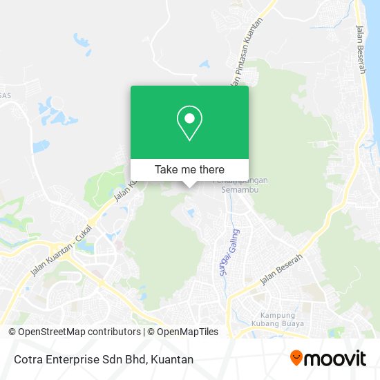 Cotra Enterprise Sdn Bhd map
