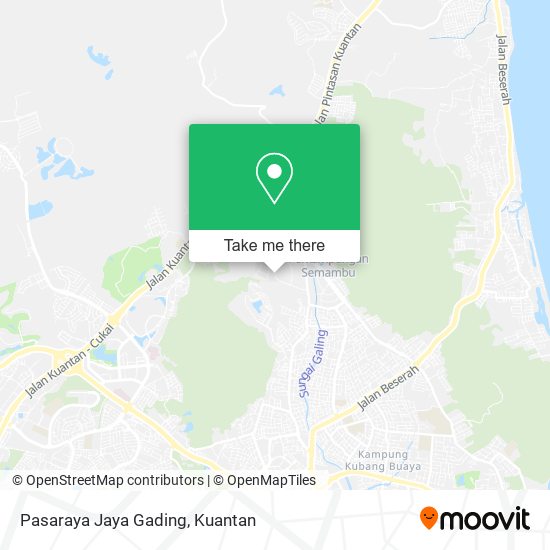 Peta Pasaraya Jaya Gading
