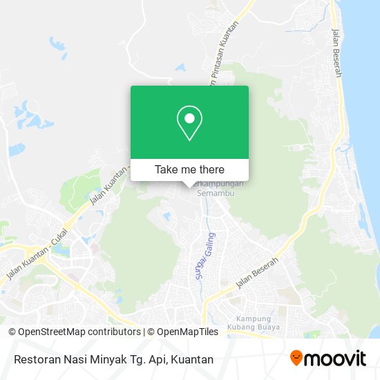 Restoran Nasi Minyak Tg. Api map