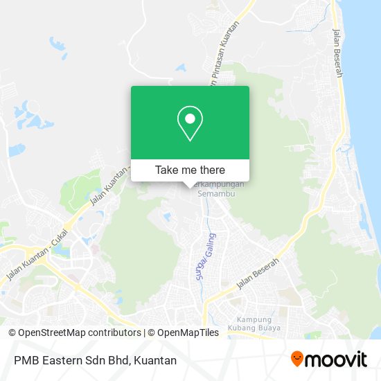Peta PMB Eastern Sdn Bhd