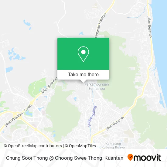 Chung Sooi Thong @ Choong Swee Thong map