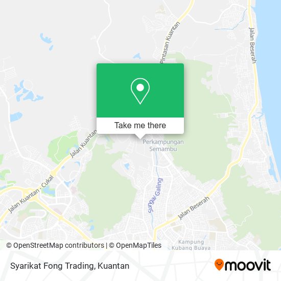 Syarikat Fong Trading map