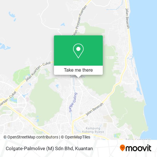 Colgate-Palmolive (M) Sdn Bhd map