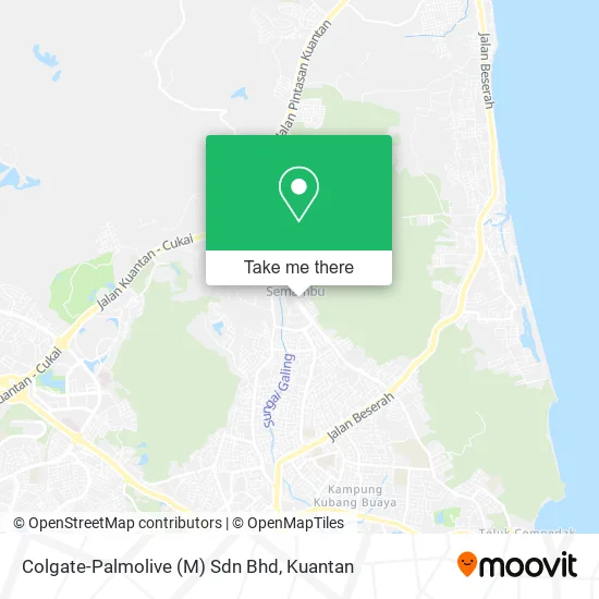 Colgate-Palmolive (M) Sdn Bhd map