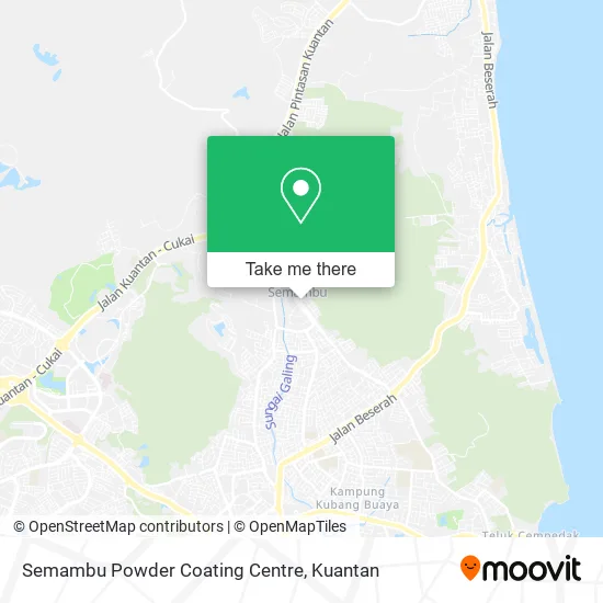 Semambu Powder Coating Centre map