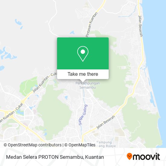 Medan Selera PROTON Semambu map