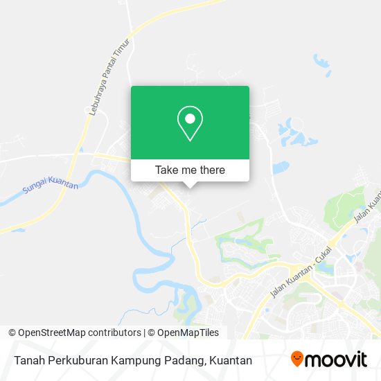 Peta Tanah Perkuburan Kampung Padang