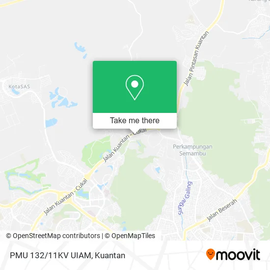 PMU 132/11KV UIAM map