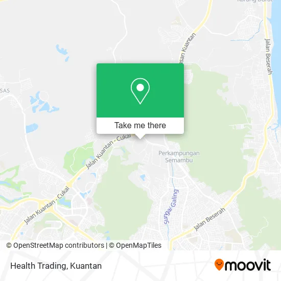 Health Trading map