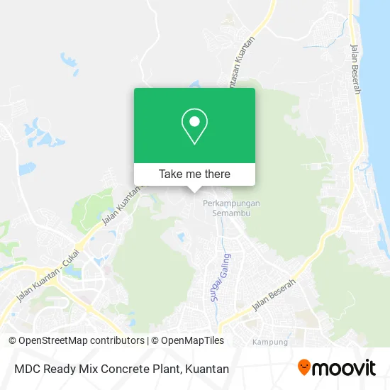 MDC Ready Mix Concrete Plant map
