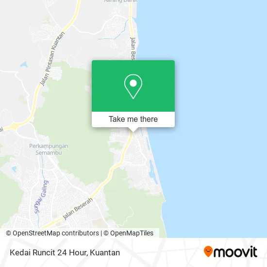 Kedai Runcit 24 Hour map