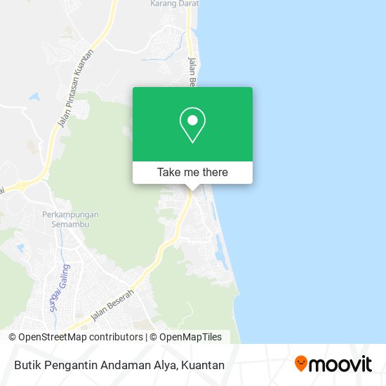 Butik Pengantin Andaman Alya map