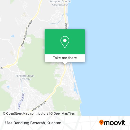 Peta Mee Bandung Beserah