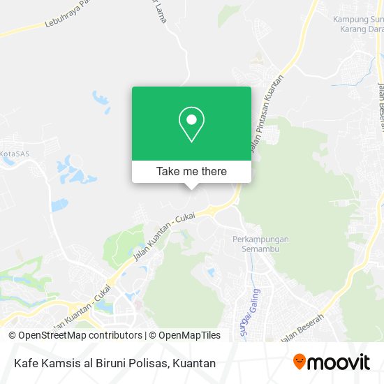 Kafe Kamsis al Biruni Polisas map
