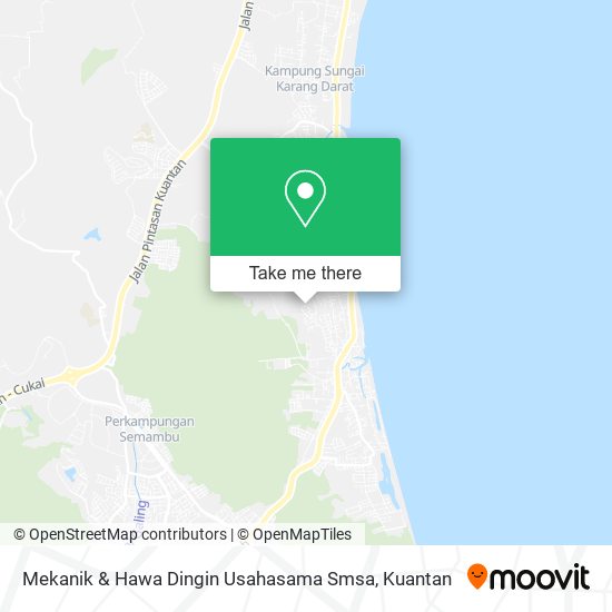 Peta Mekanik & Hawa Dingin Usahasama Smsa