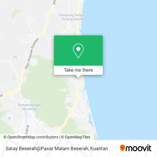Satay Beserah@Pasar Malam Beserah map