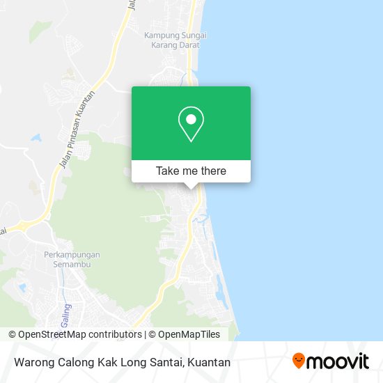 Warong Calong Kak Long Santai map
