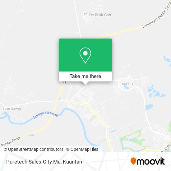 Puretech Sales-City Ma map