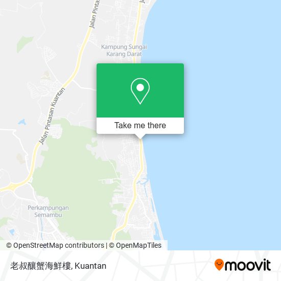 老叔釀蟹海鮮樓 map