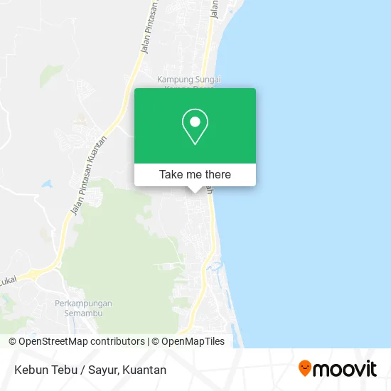 Kebun Tebu / Sayur map