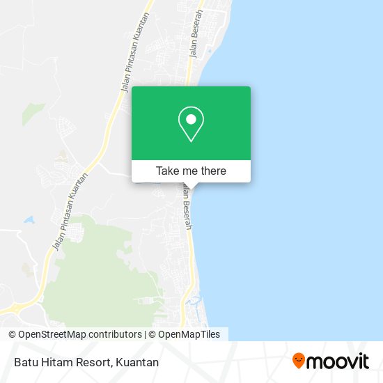 Batu Hitam Resort map