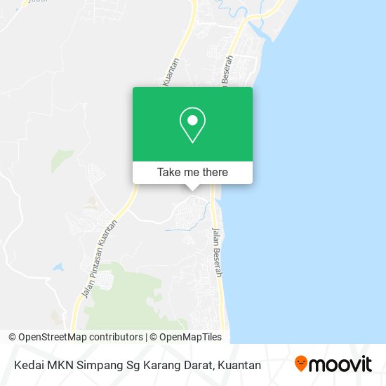 Peta Kedai MKN Simpang Sg Karang Darat
