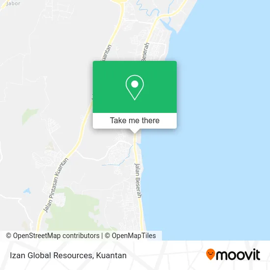 Izan Global Resources map