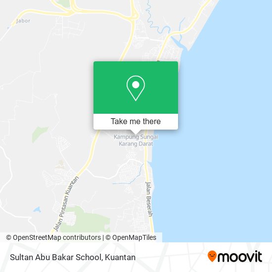 Peta Sultan Abu Bakar School