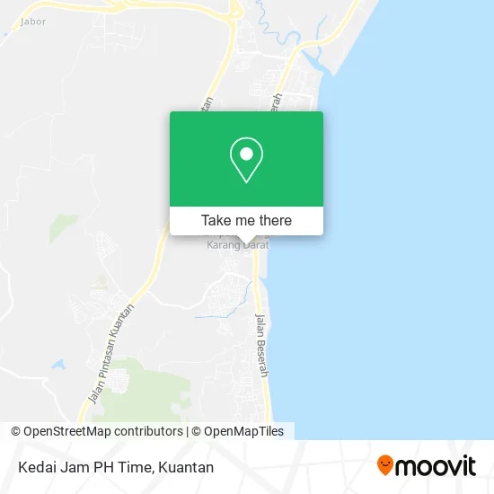Kedai Jam PH Time map