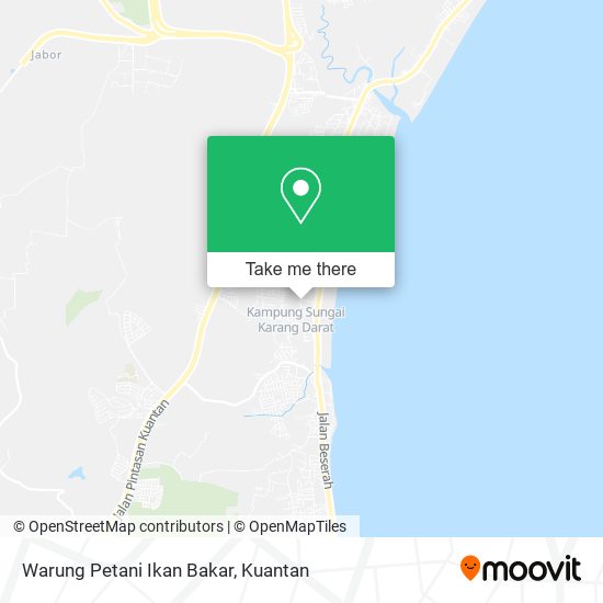 Warung Petani Ikan Bakar map