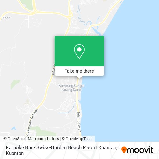 Karaoke Bar - Swiss-Garden Beach Resort Kuantan map