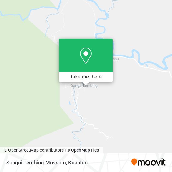 Peta Sungai Lembing Museum