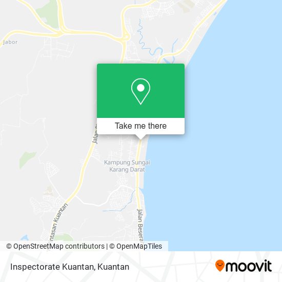 Peta Inspectorate Kuantan