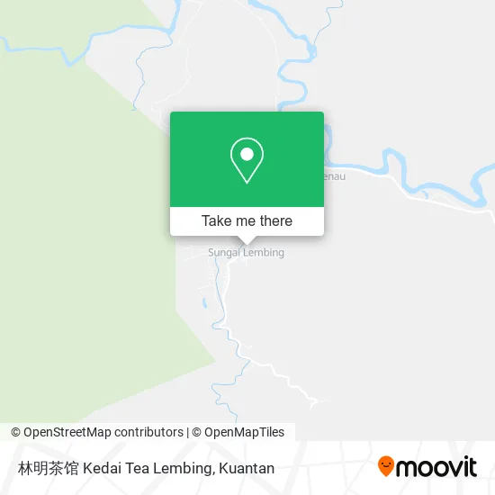 林明茶馆 Kedai Tea Lembing map